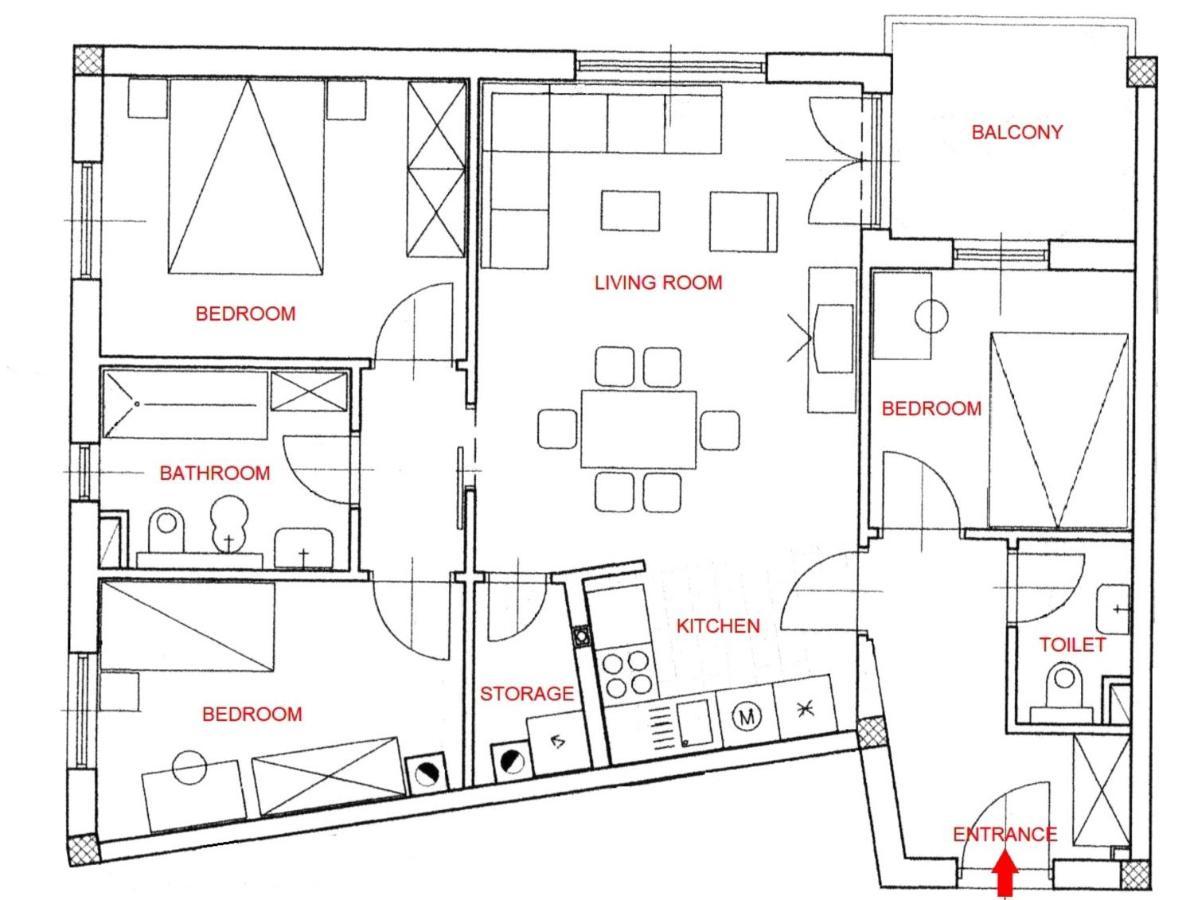 Apartment Dea - Three Bedroom Apartment Pula Buitenkant foto